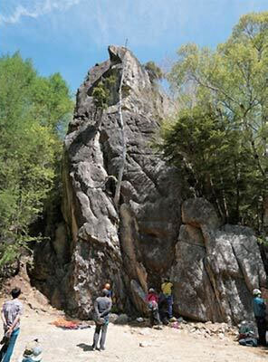 クライミング天国小川山の写真