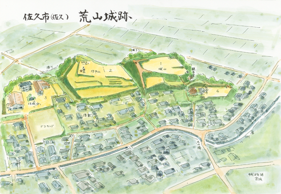 荒山城（荒城）の写真
