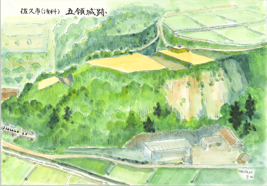 五領城（五霊城・五料城・御領城）の写真