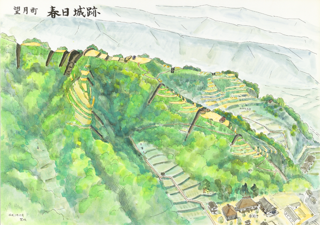 春日城（穴小屋城）の写真